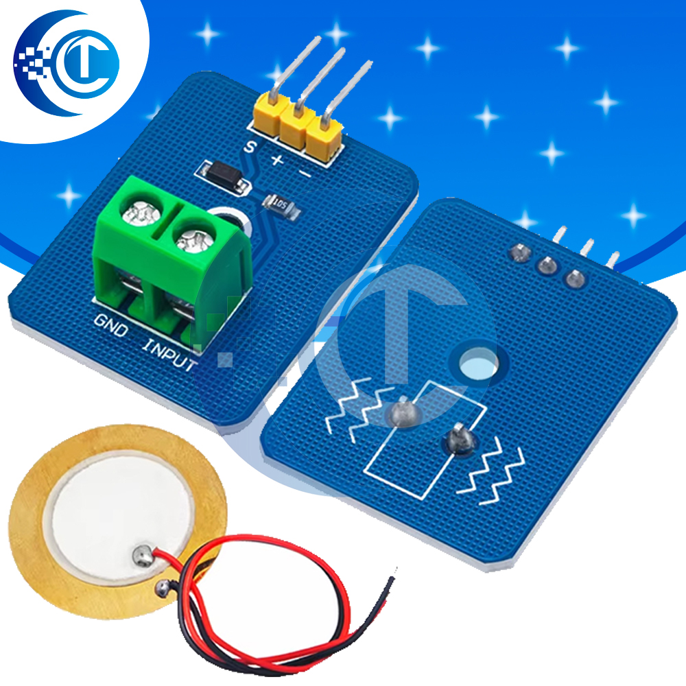 Diy Analog Electronics - 1PCS DIY KIT 3.3V/5V Ceramic Piezo