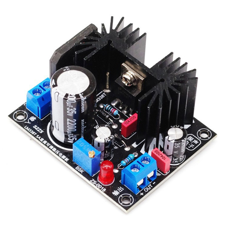 Diy Electronics Filament - ABKN-LM338 5A Output Adjustable Linear Regulated