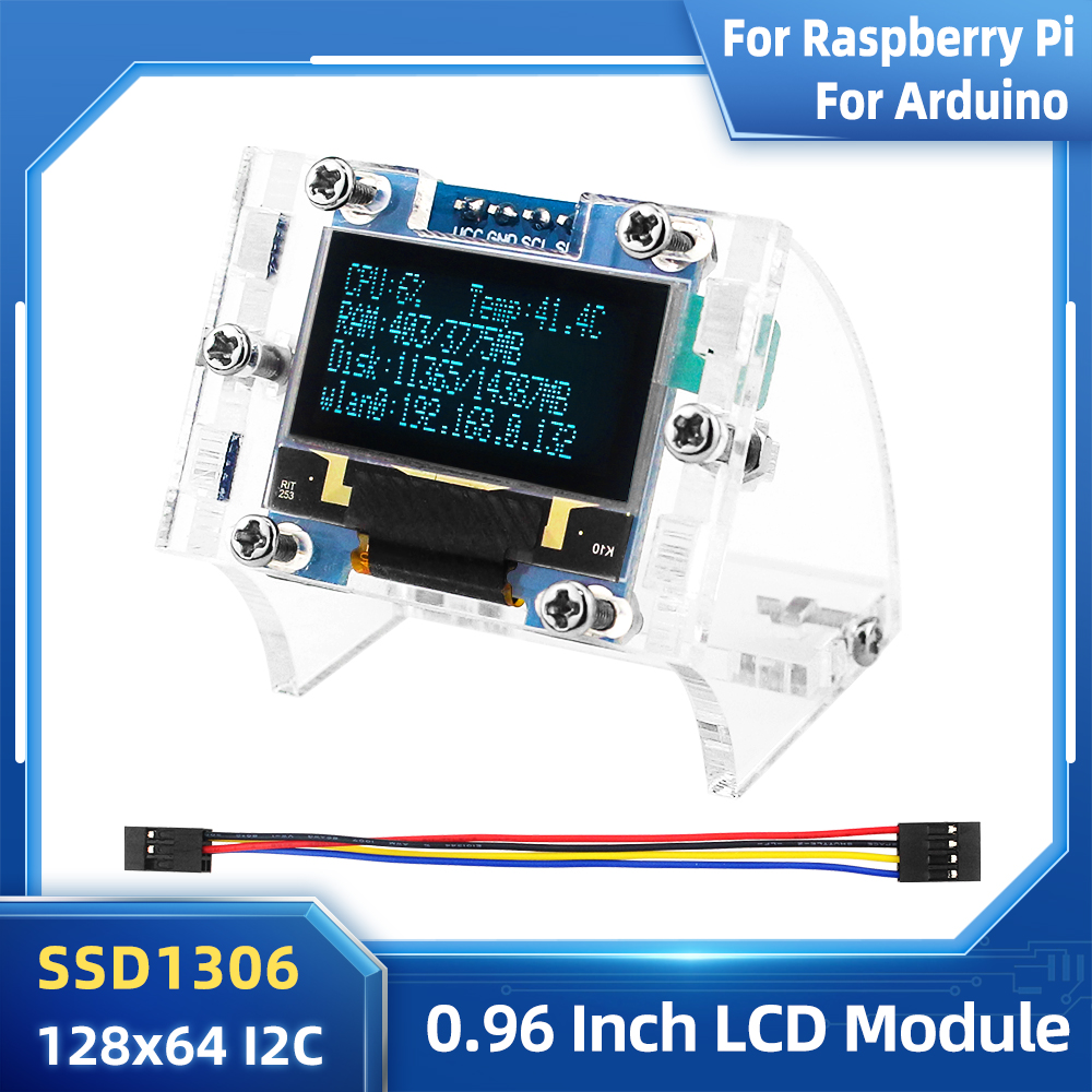 I2C Lcd Display - 0.96 Inch OLED SSD1306 I2C IIC
