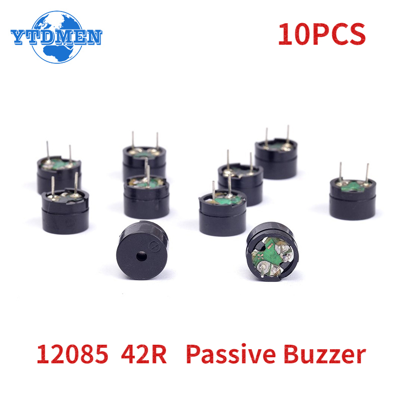 Useful Diy Electronics - 10PCS Passive Buzzer AC 12MMx8.5MM 12085