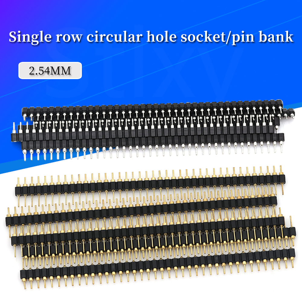 Male Female Header Pin - Javino 5/20/50Pcs 1x40 Pin Connector Header
