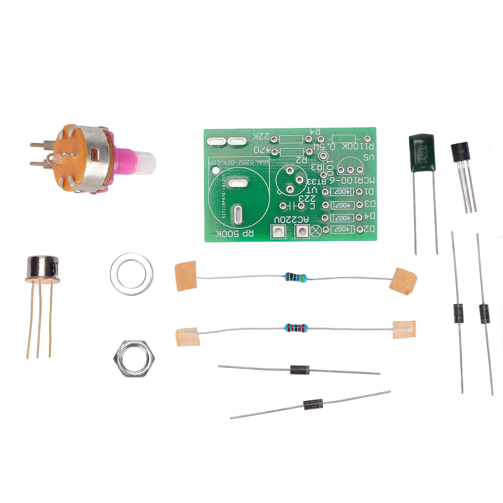 Diy Electronics Desk - Dimmable Circuit Module Kit Transistor Desk