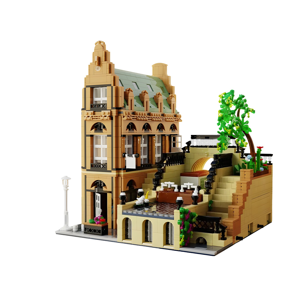 Diy Lego Electronics - Gobricks MOC Canal Lock Architecture Building