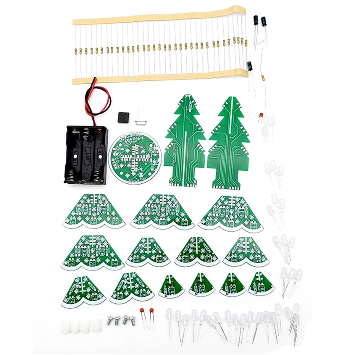 Diy Electronics Kits For Kids - Newest! 3D Stereo Christmas Tree LED