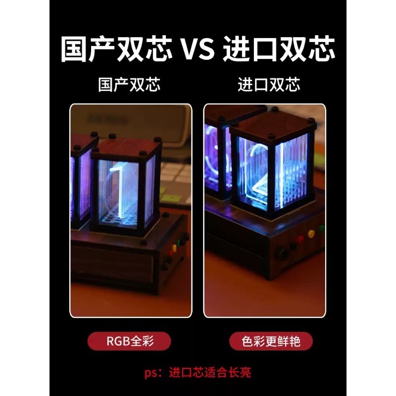 Diy Electronics Desk - DIY Electronic Tube Clock LED Digital