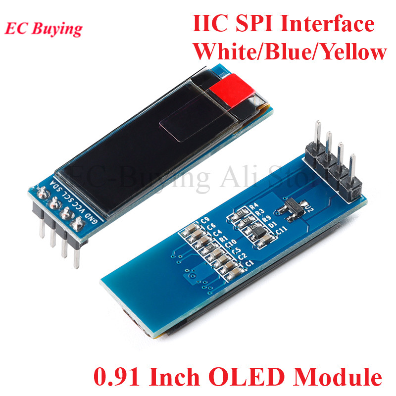 I2C Lcd Display - 0.91 Inch OLED Module 0.91