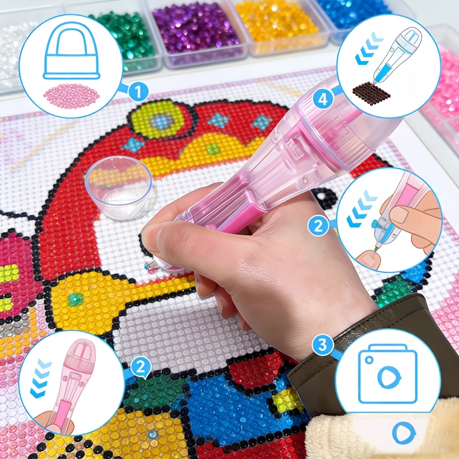 Diy Electronics Starter Kit - Automatic Bead Pen with Ergonomic Grip,