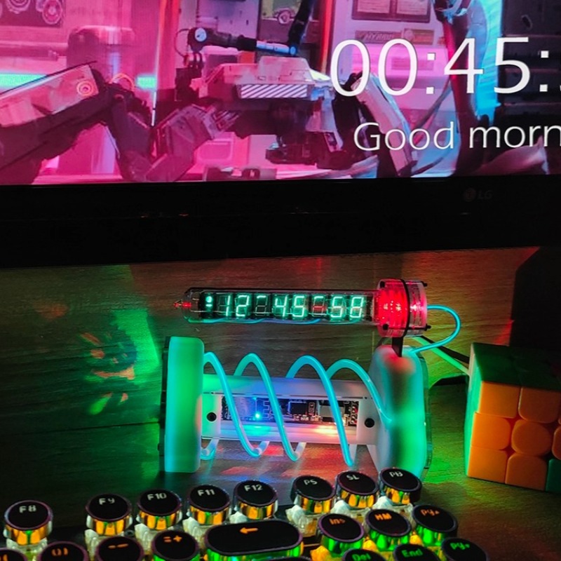 Room Design Clock Bedside Tabl - Diy Electronics Desk recension och pris