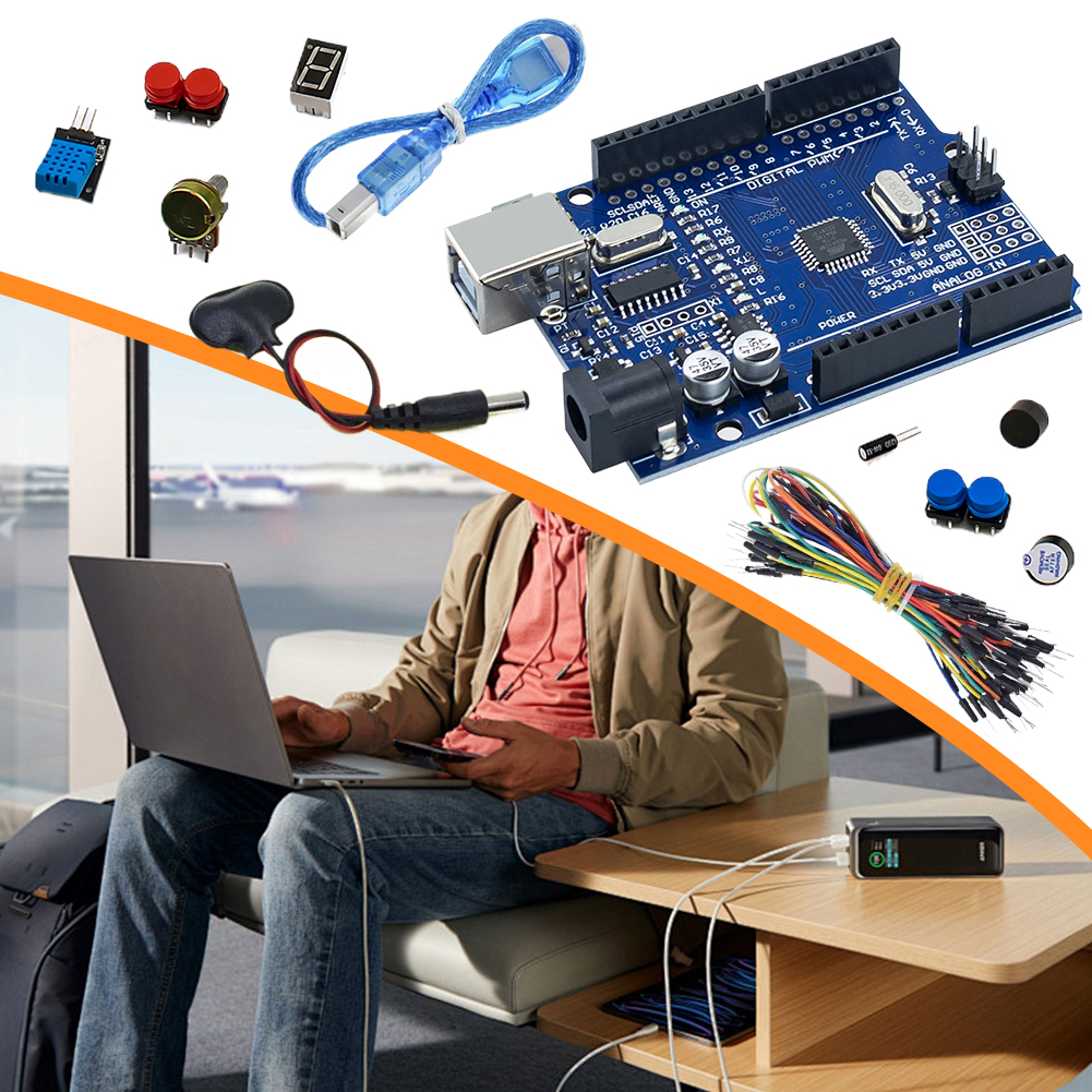 Basic Starter Kit with Breadbo - Diy Electronics Basics recension och pris