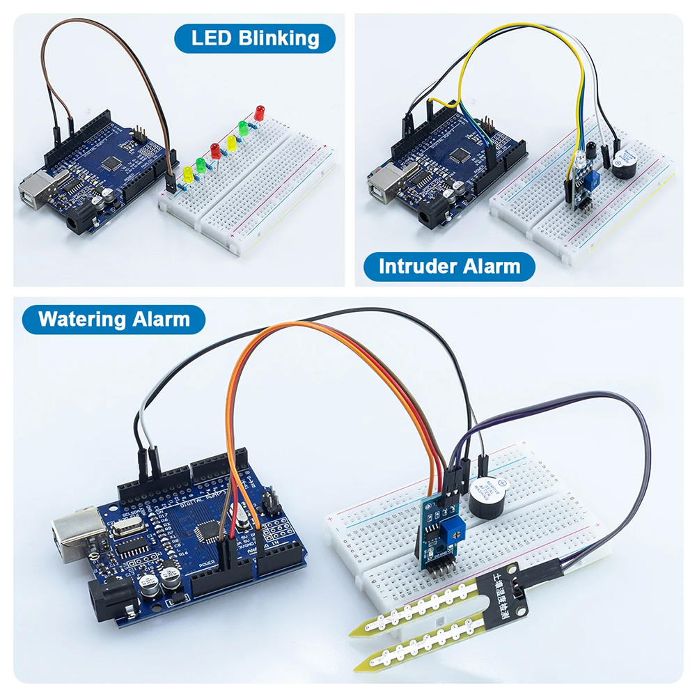 Basic Starter Kit with Breadbo - Diy Electronics Basics recension och pris