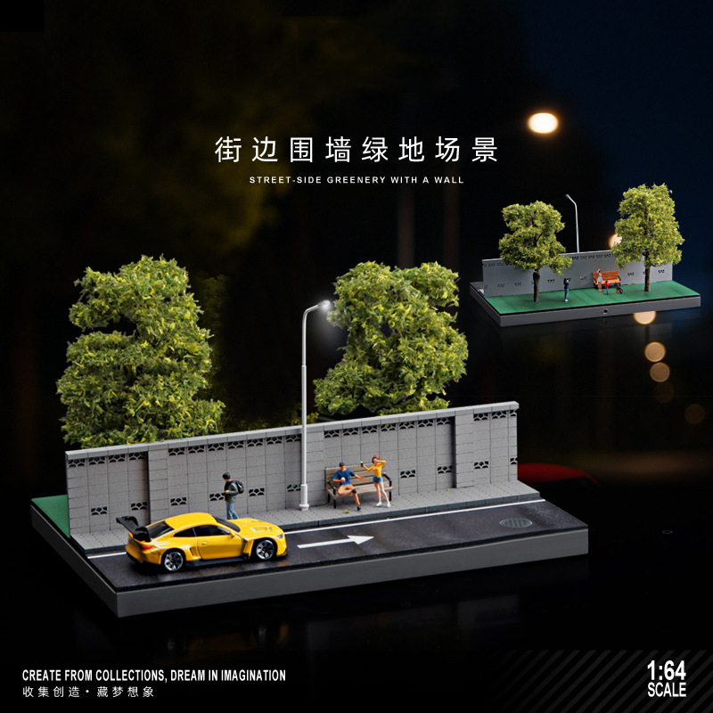 1/64 Diorama Miniature Scene C - Hobby Diy Electronics Kit recension och pris