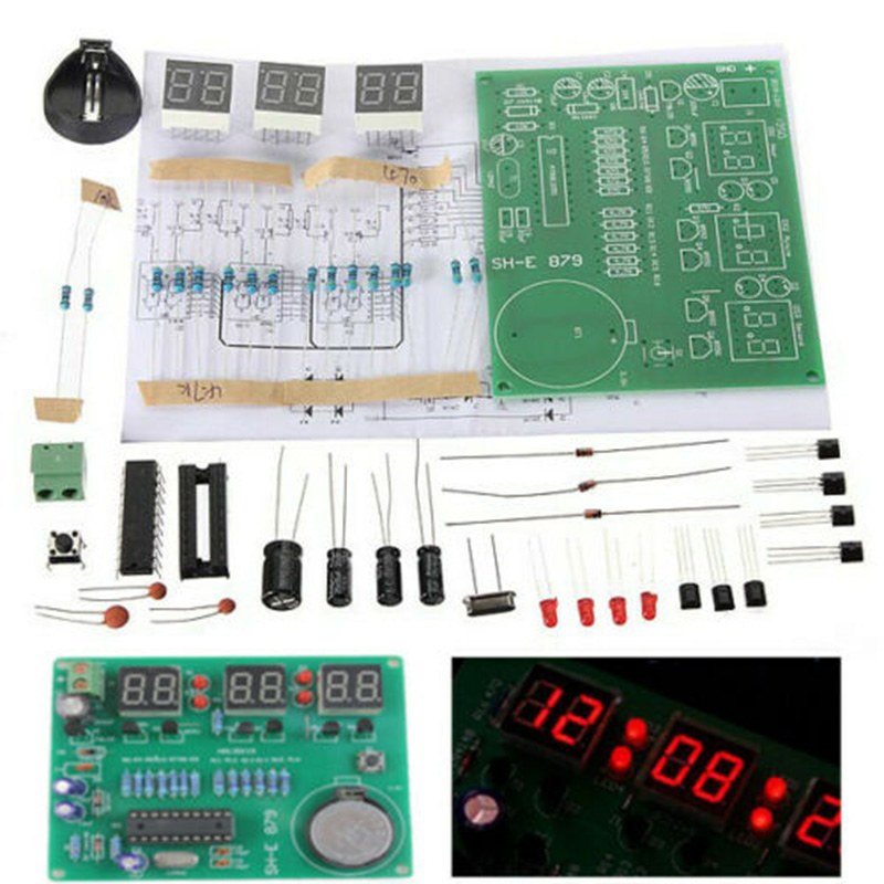 A02R! AT89C2051 6 Digital LED  - Diy Electronics Flux recension och pris