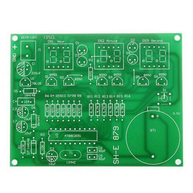 A02R! AT89C2051 6 Digital LED  - Diy Electronics Flux recension och pris