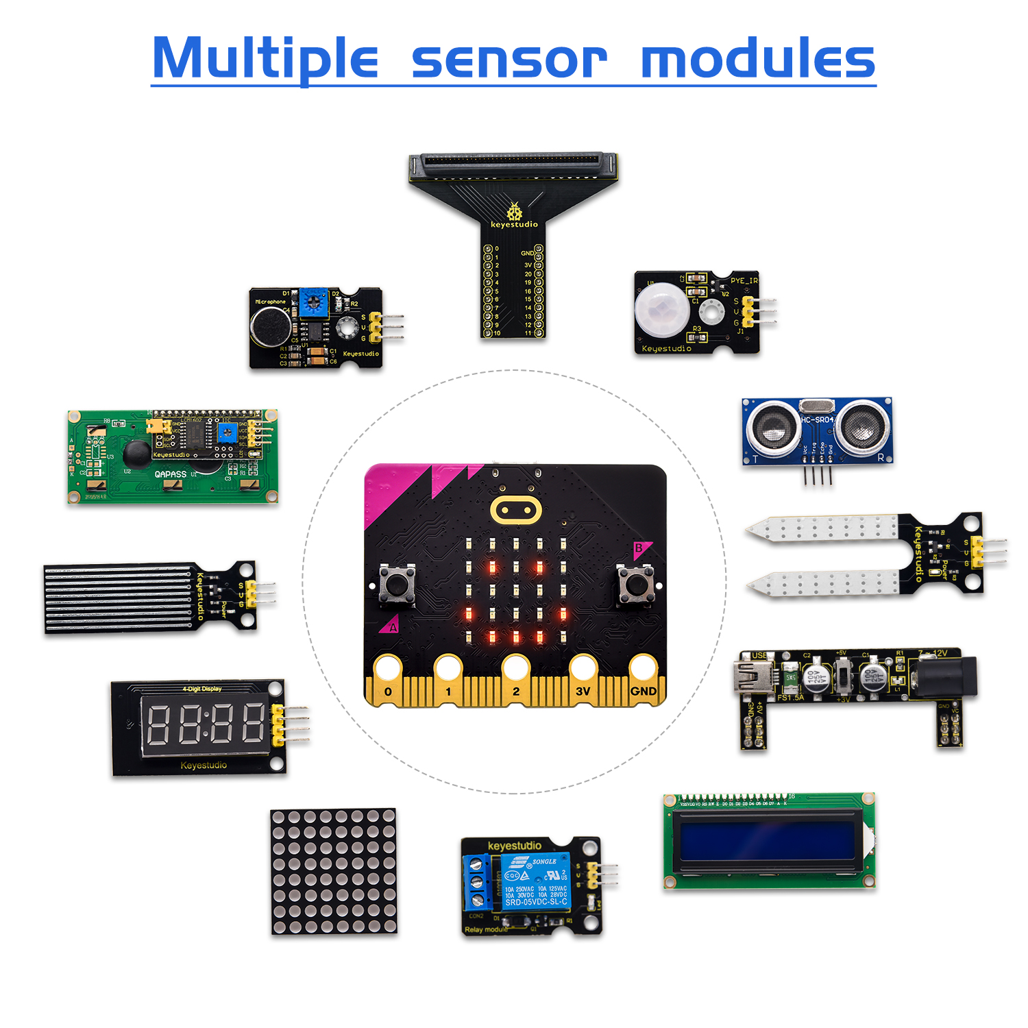 Keyestudio Microbit V2 Basic S - Diy Electronics Basics recension och pris