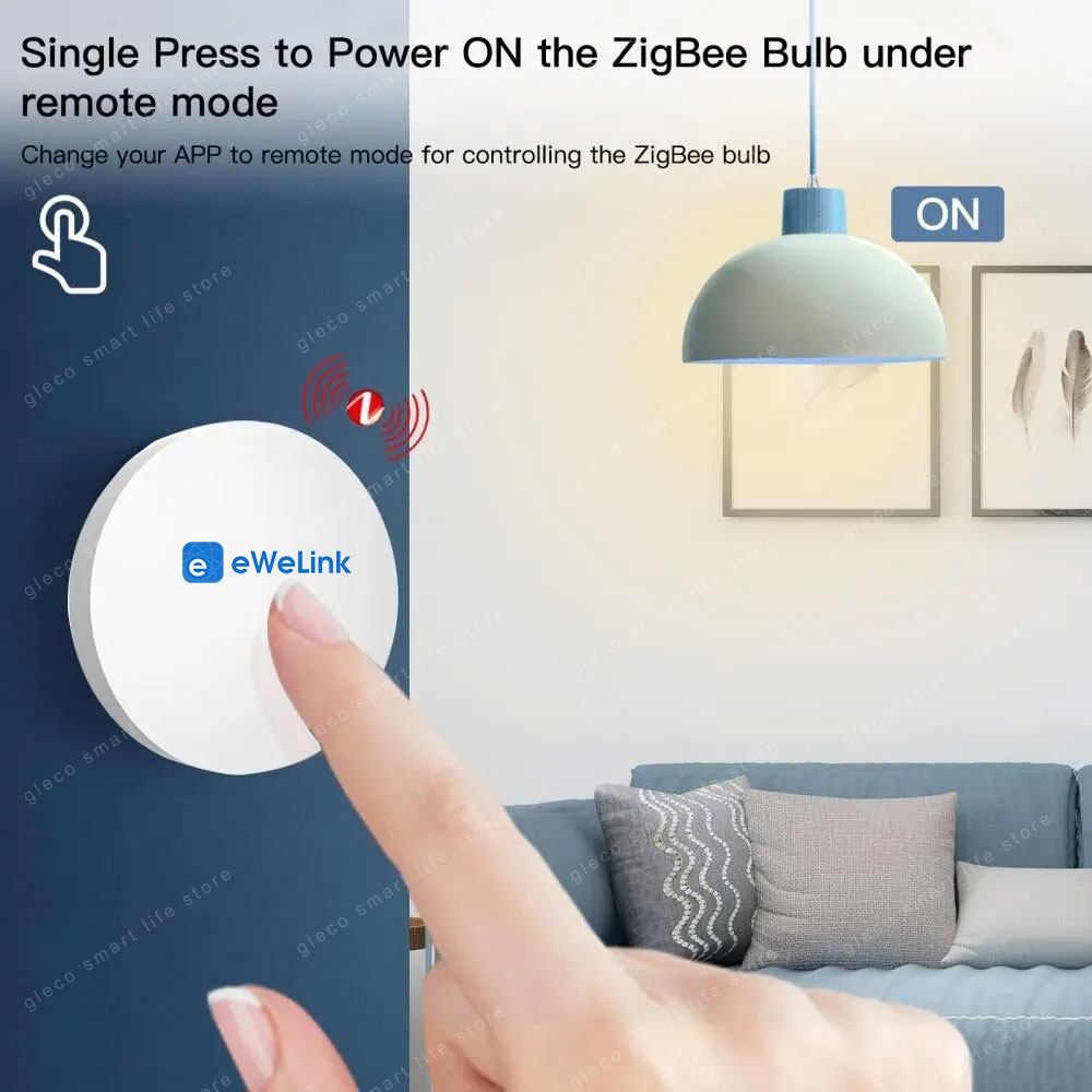 New Zigbee Button Scene Switch - Diy Electronics Button recension och pris