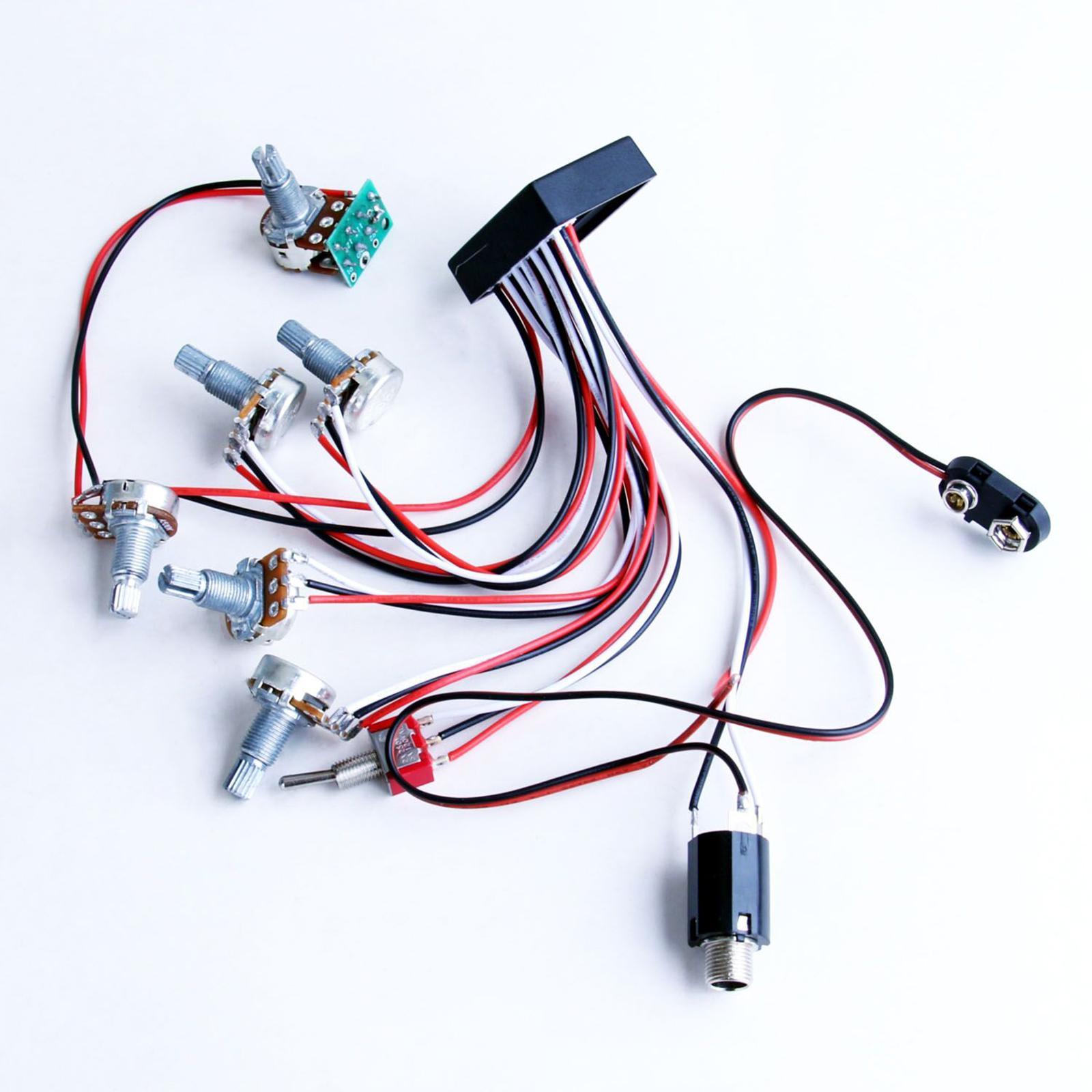 3 Band Active Passive Pickup R - Diy Guitar Electronics Kit recension och pris
