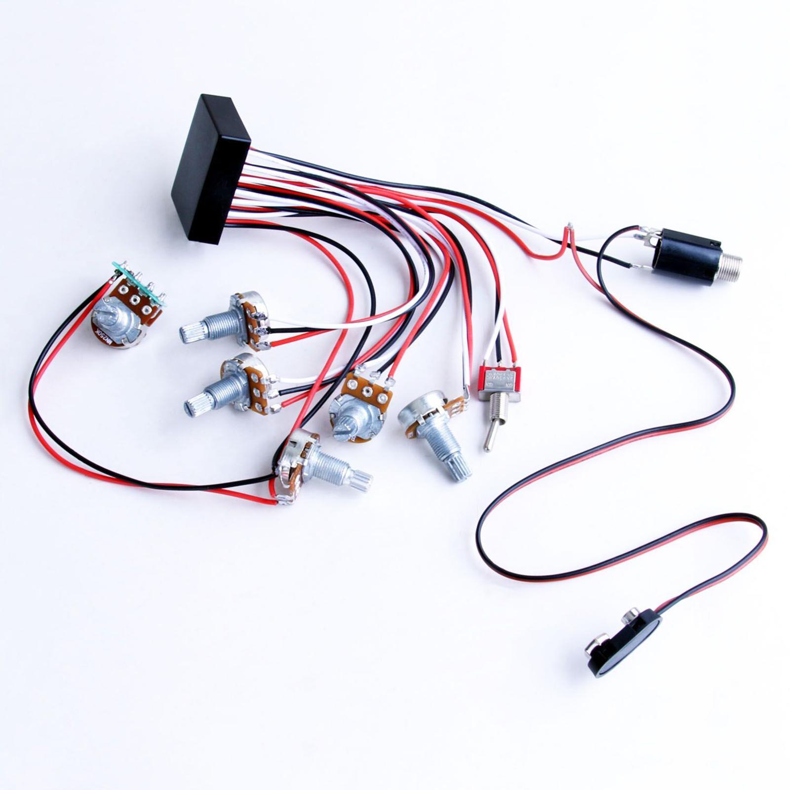 3 Band Active Passive Pickup R - Diy Guitar Electronics Kit recension och pris
