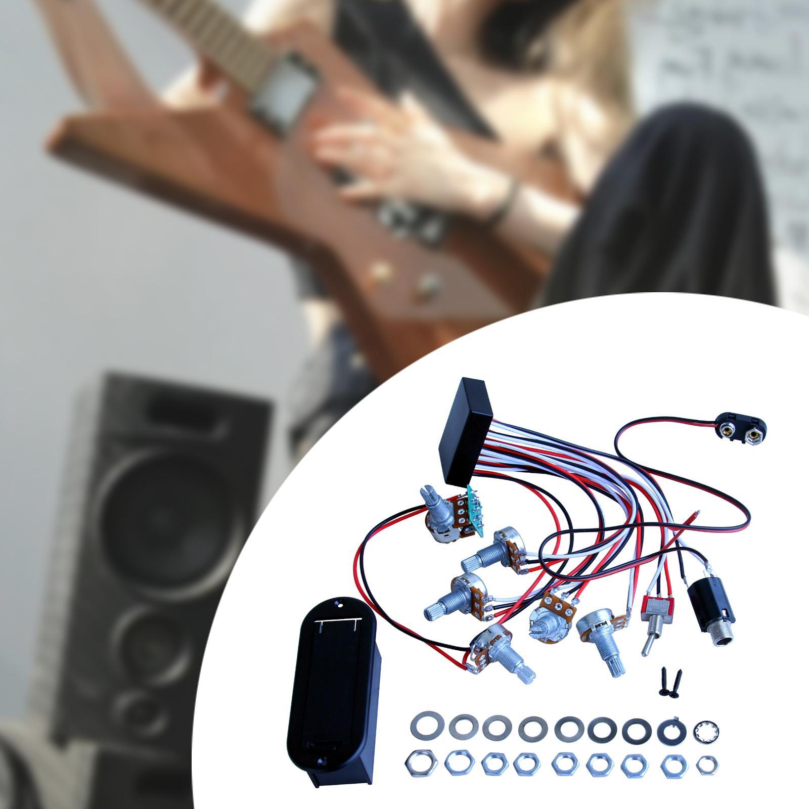 3 Band Active Passive Pickup R - Diy Guitar Electronics Kit recension och pris