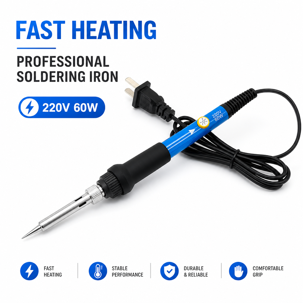 60W Adjustable Temp Soldering  - Diy Electronics Flux recension och pris