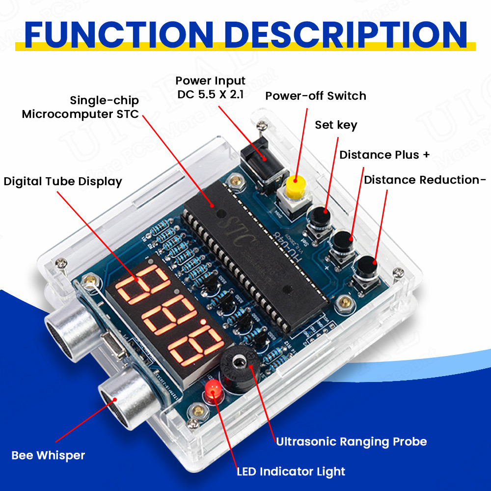 DIY Ultrasonic Ranging Electro - Diy Electronics For Adults recension och pris