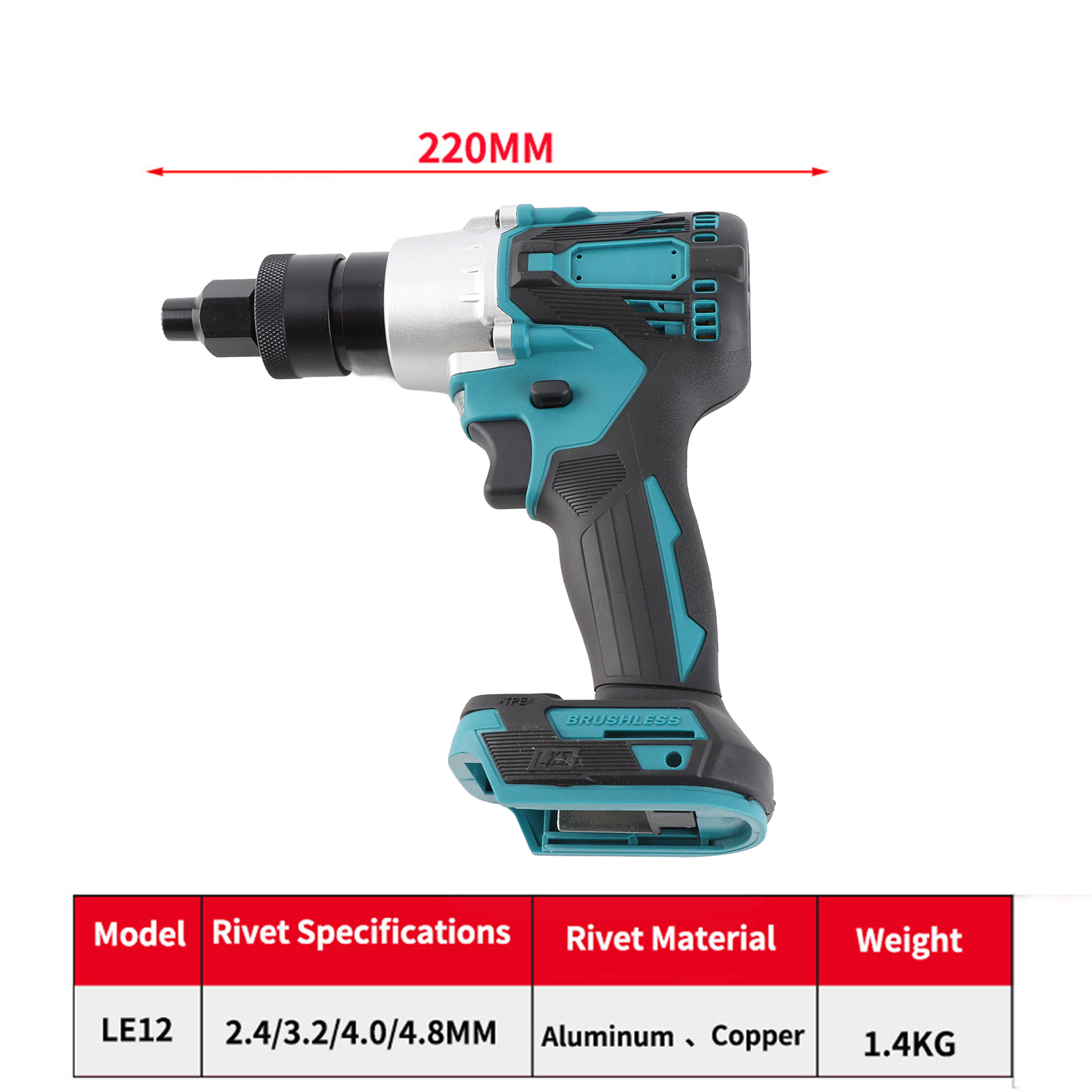 Electric Riveting Gun Brushles - Diy Electronics Starter Kit recension och pris