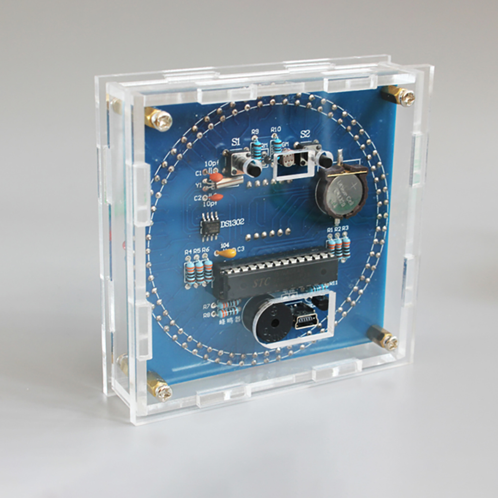 Rotating LED DIY Electronic Cl - Diy Electronics For Adults recension och pris