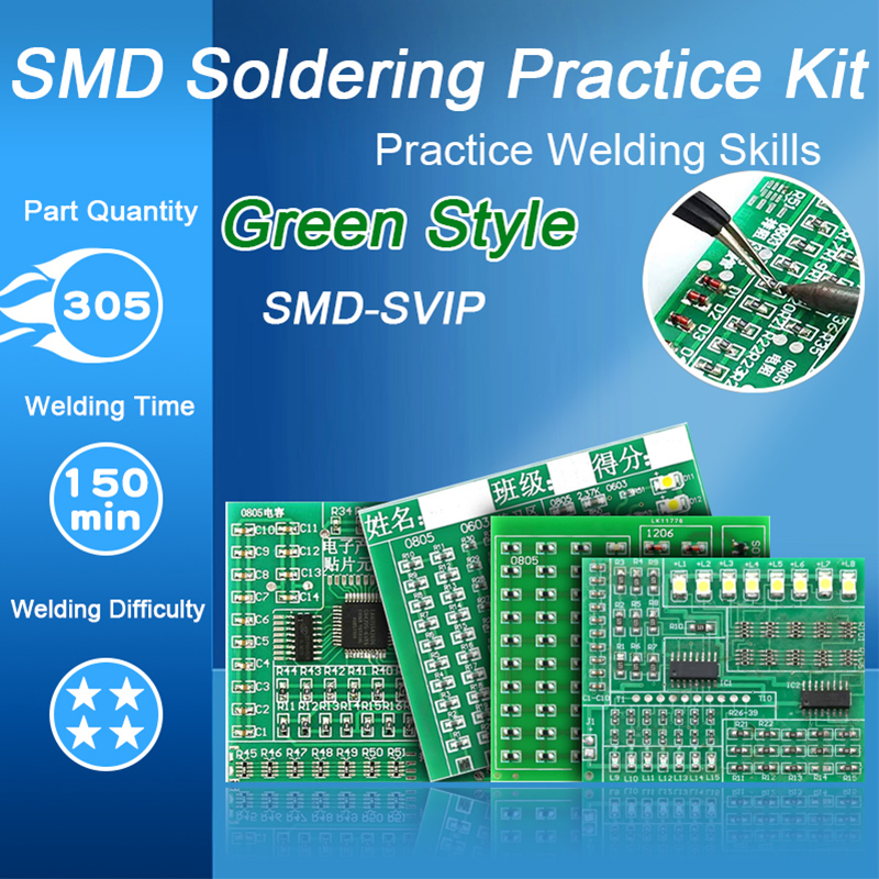 Soldering Practice Four-Piece  - Diy Electronics Basics recension och pris