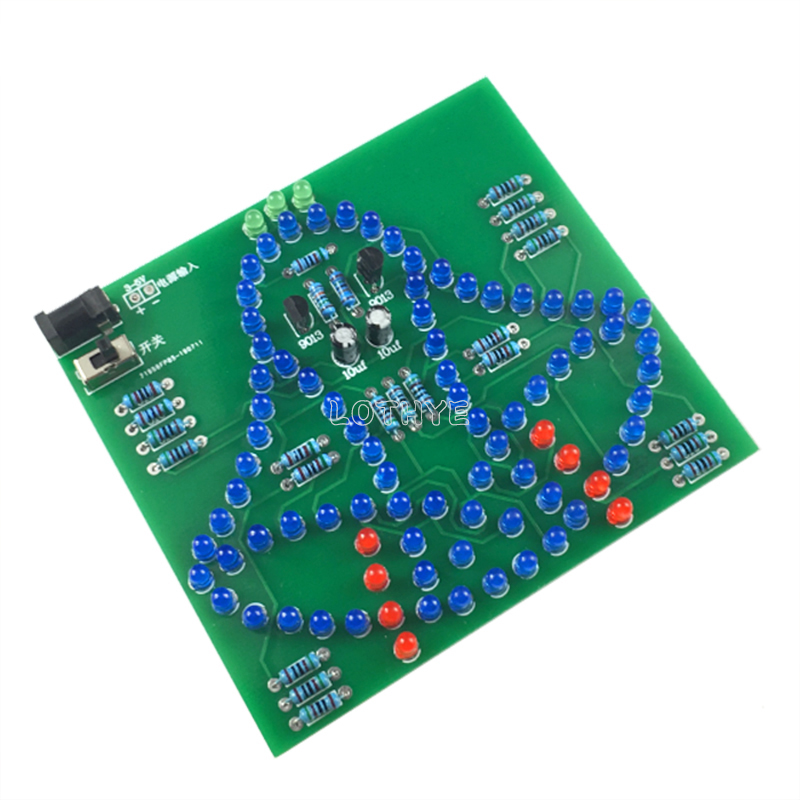 DC 3-5V DIY LED Swing Wind Chi - Diy Analog Electronics recension och pris