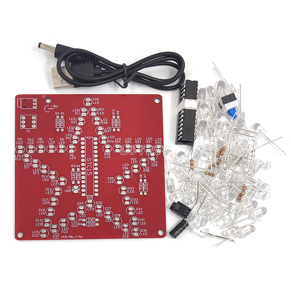 Colorful Dazzling LED Pentagra - Diy Electronics Kits For Kids recension och pris