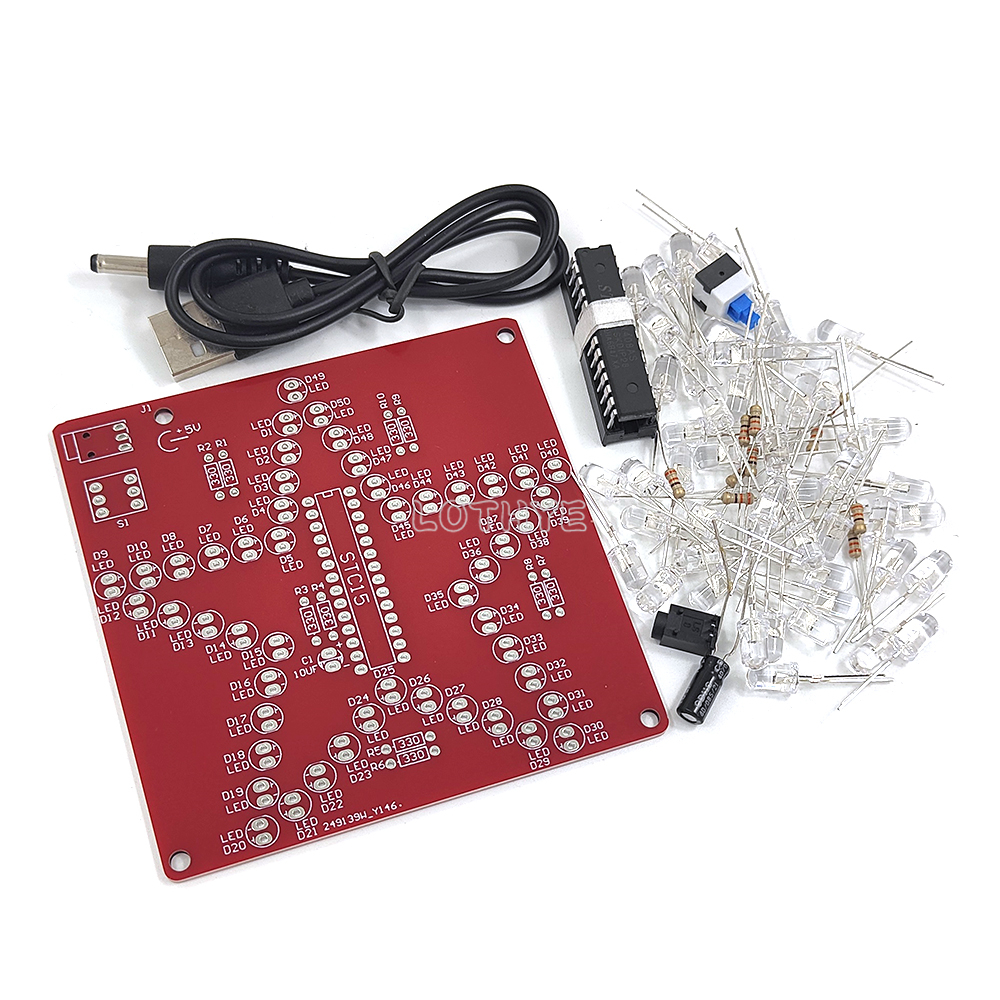 Colorful Dazzling LED Pentagra - Diy Electronics Kits For Kids recension och pris