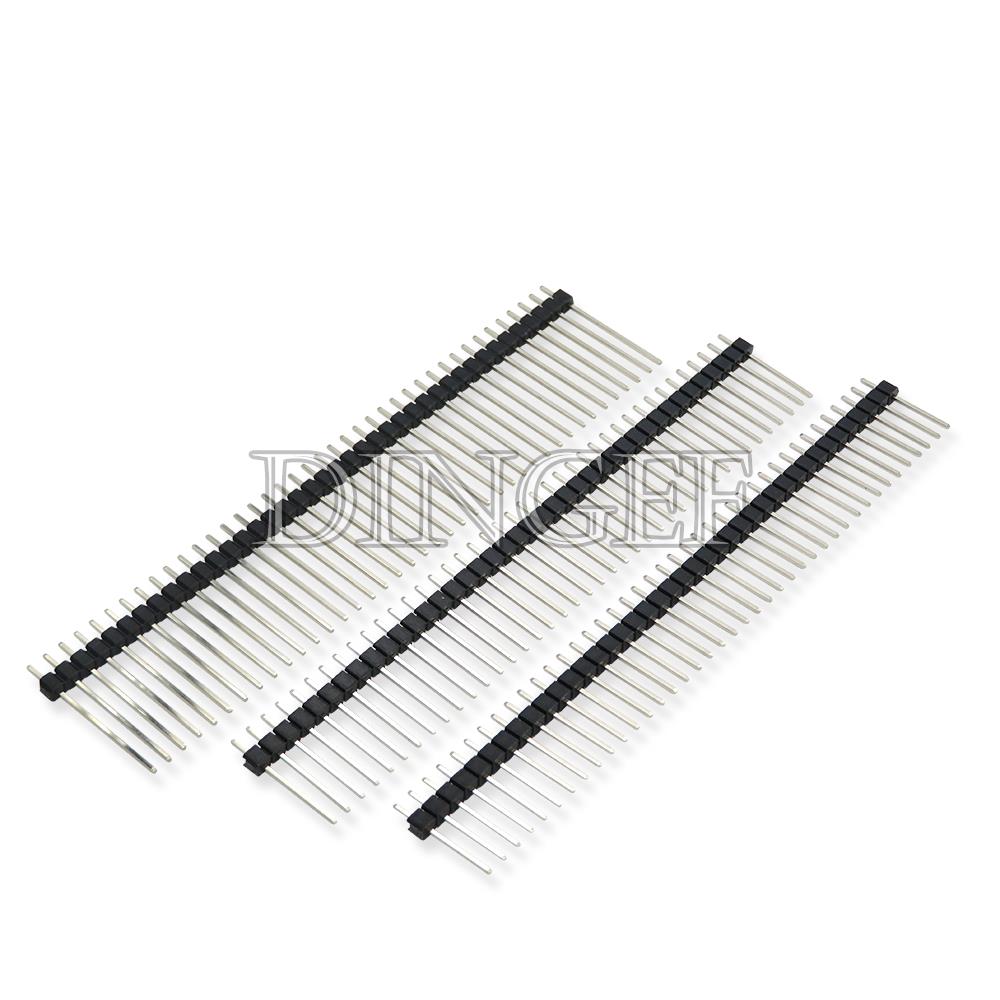 5PCS 40PIN 2.54mm Single Row M - Male Female Header Pin recension och pris