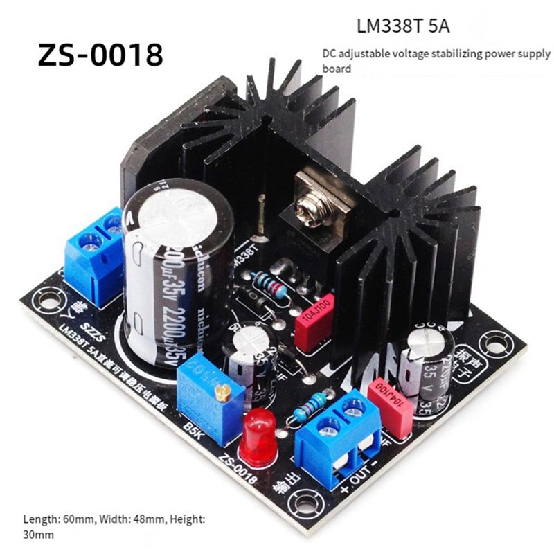 ABNR Adjustable Linear Regulat - Diy Electronics Filament recension och pris