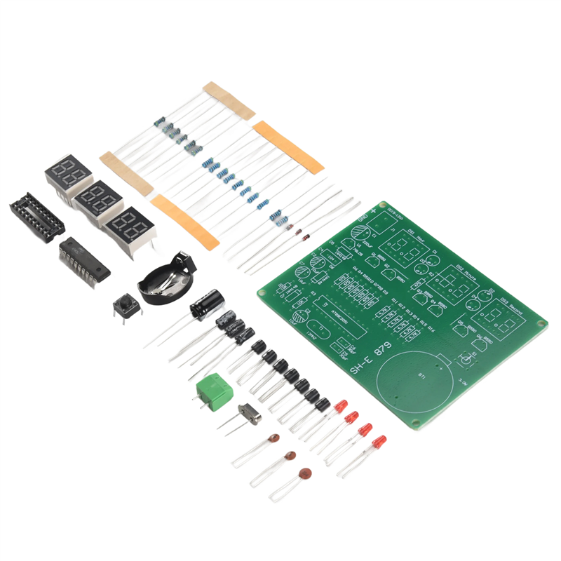 Stylish-AT89C2051 6 Digital LE - Diy Electronics Flux recension och pris