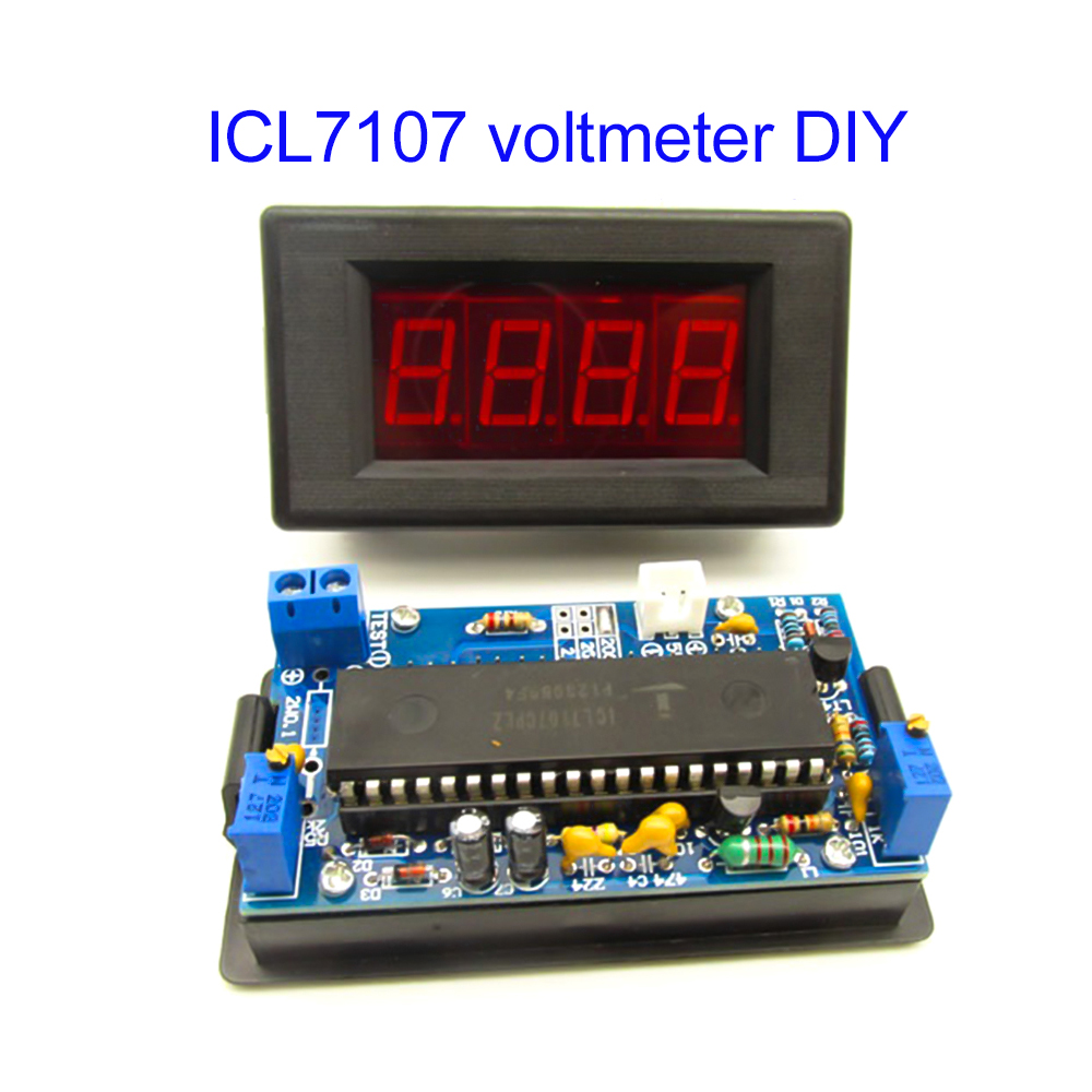 ICL7107 Voltmeter DIY Kit Part - Diy Electronics Kits For Kids recension och pris