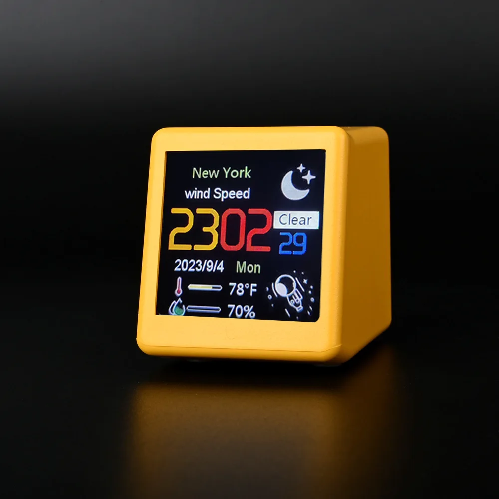 MINI Size Smart WIFI Weather S - Diy Electronics Desk recension och pris