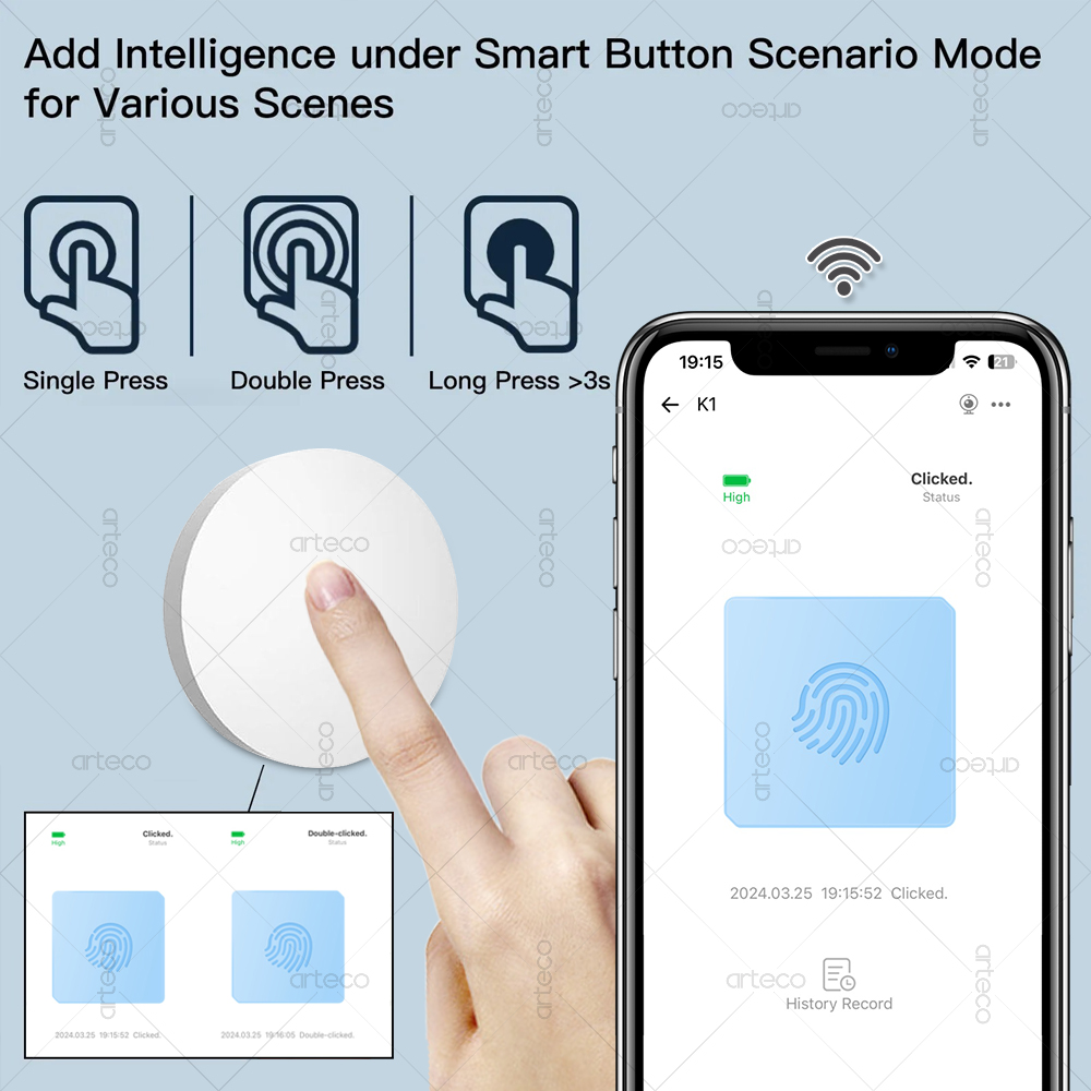 Ewelink Zigbee Smart Push Butt - Diy Electronics Button recension och pris