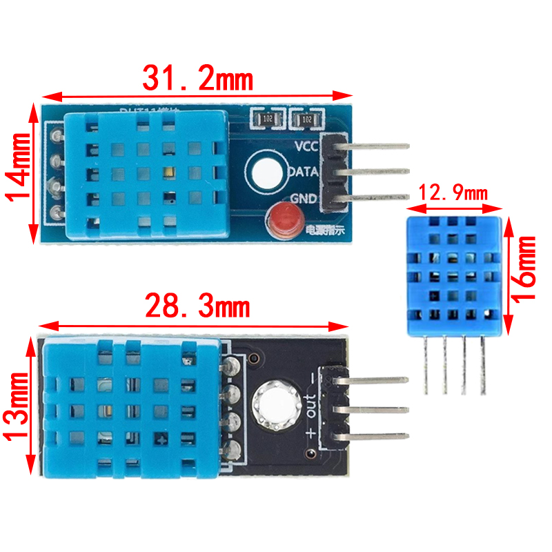 Digital Temperature Sensor / H - Diy Analog Electronics recension och pris