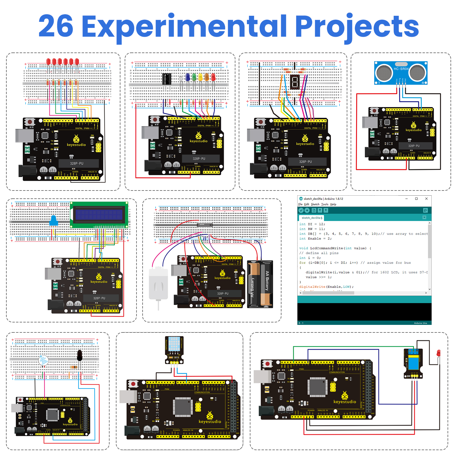 Keyestudio Basic Programmable  - Diy Electronics Basics recension och pris