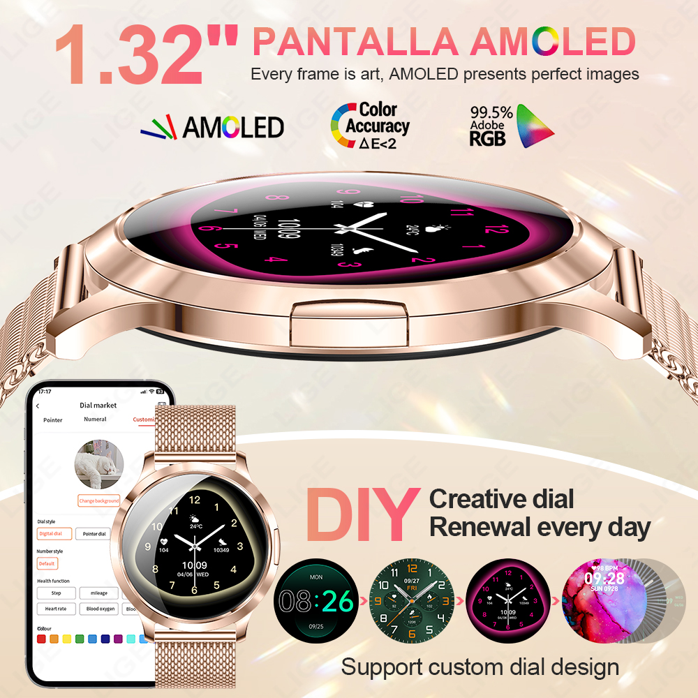 LIGE 2026 New Smart Watch Wome - Diy Electronics For Adults recension och pris