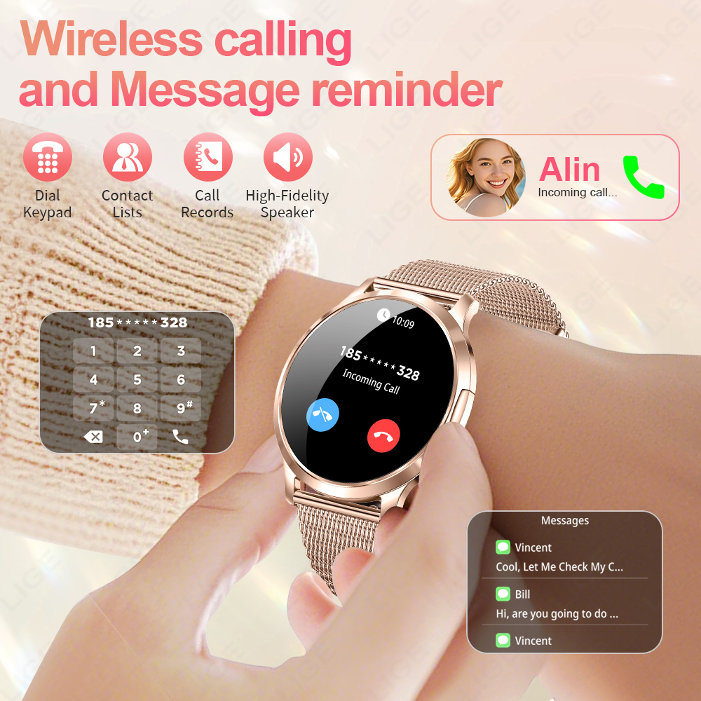 LIGE 2026 New Smart Watch Wome - Diy Electronics For Adults recension och pris