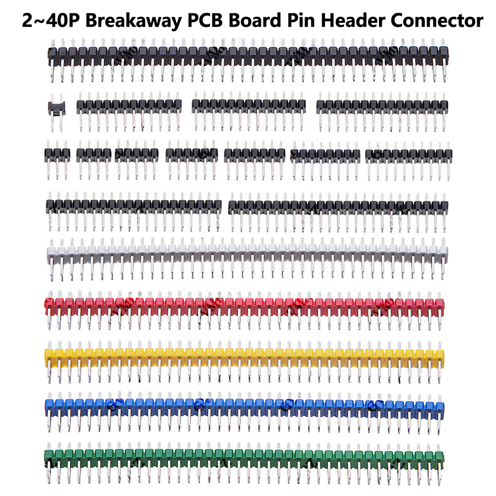 10PCS 2.54MM 2 * 2/3/4/6/8/10/ - Male Female Header Pin recension och pris