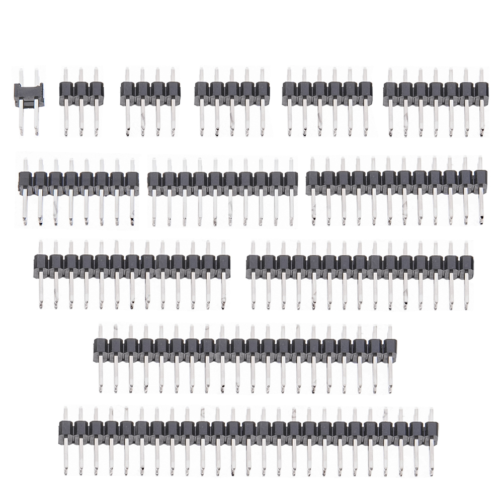 10PCS 2.54MM 2 * 2/3/4/6/8/10/ - Male Female Header Pin recension och pris
