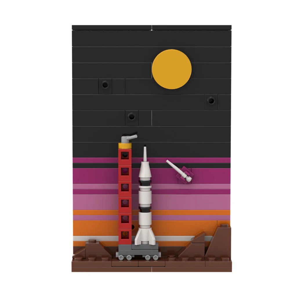 MOC Space Story Postcard Model - Diy Lego Electronics recension och pris