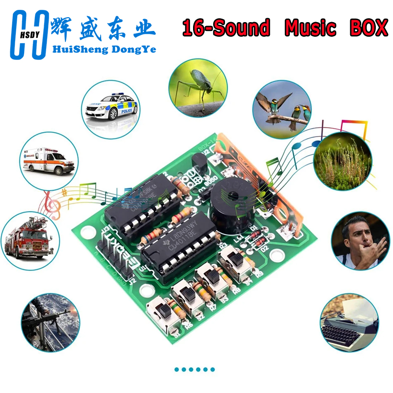 16 Music Sound Box BOX-16 Boar - Diy Electronics Kits For Kids recension och pris