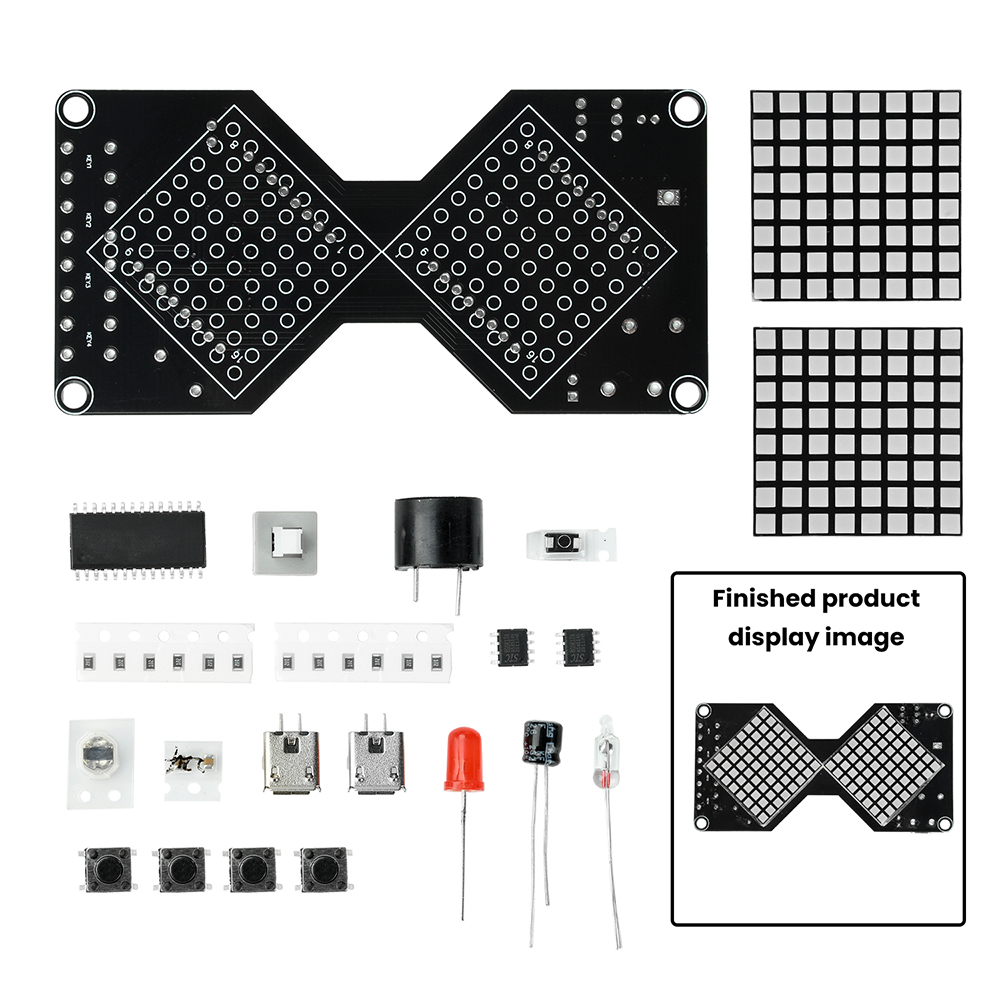 DC5V LED Dot Matrix Electronic - Diy Electronics Kits For Kids recension och pris
