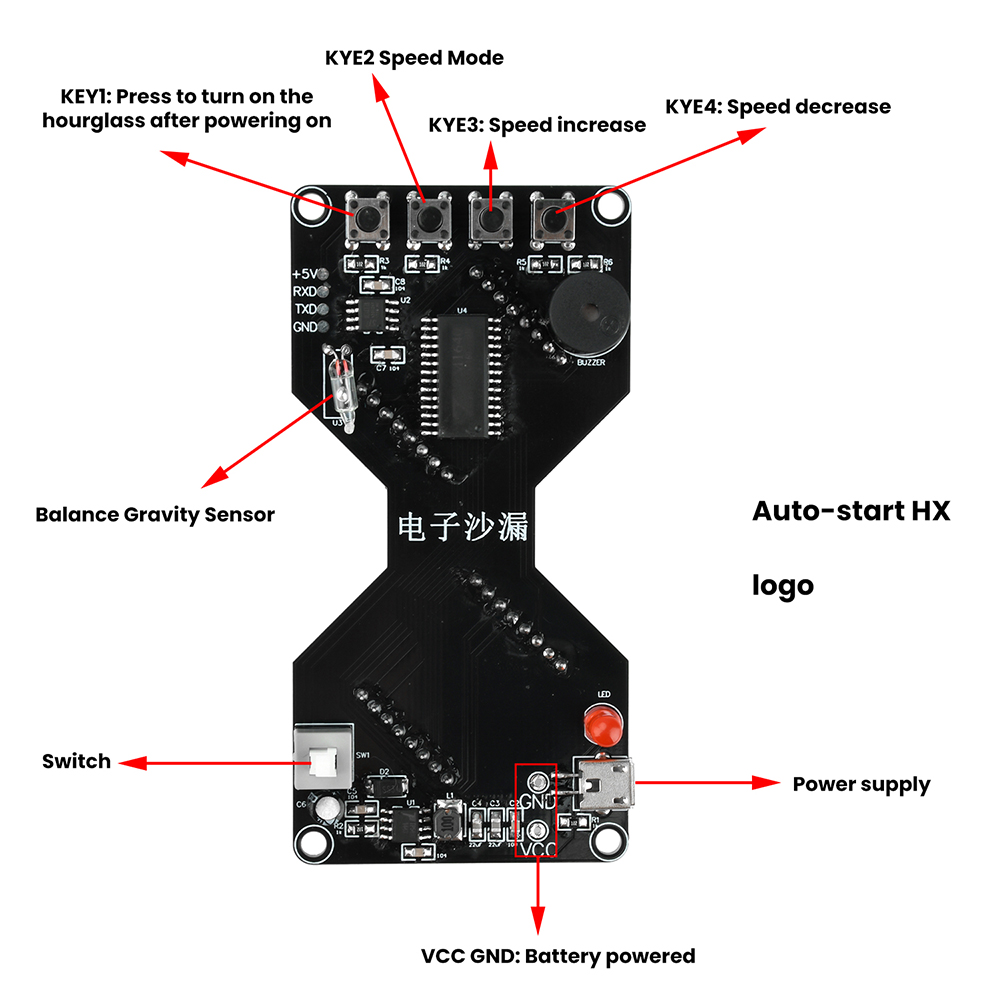 DC5V LED Dot Matrix Electronic - Diy Electronics Kits For Kids recension och pris
