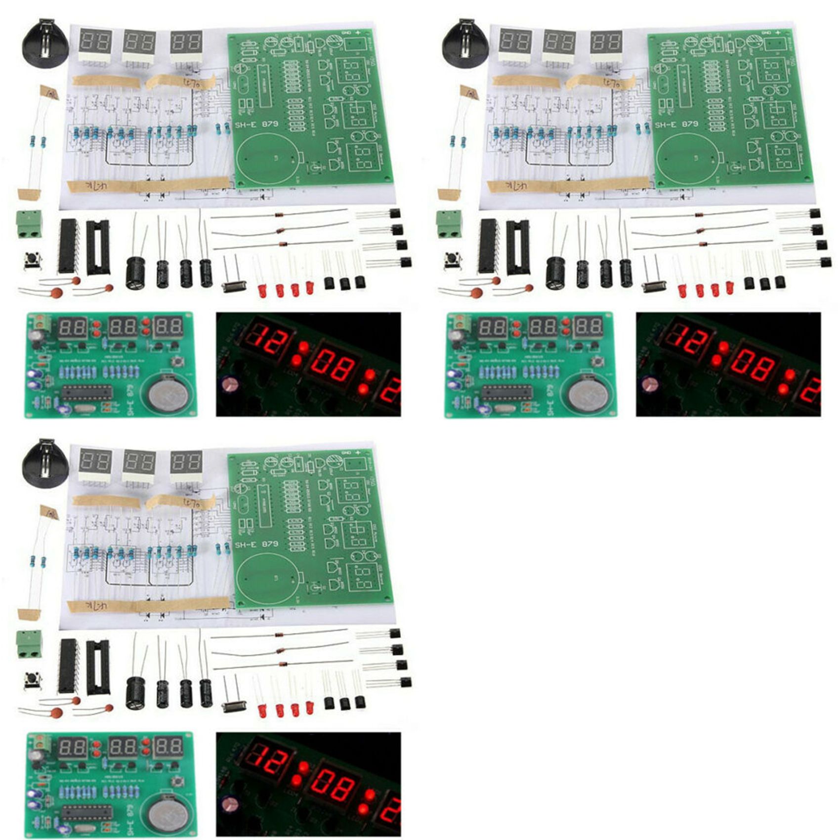 A37T-3 Set AT89C2051 6 Digital - Diy Electronics Flux recension och pris
