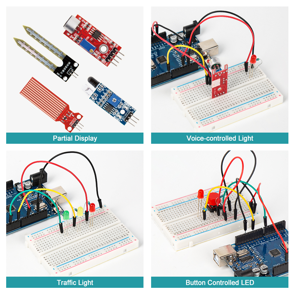 Basic Starter Kit for Arduino  - Diy Electronics Basics recension och pris