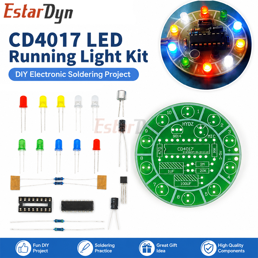 CD4017 DIY Electronics Kit, Co - Hobby Diy Electronics Kit recension och pris
