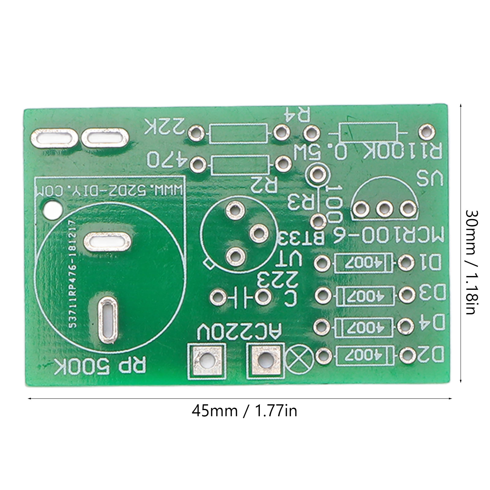 Dimmable Circuit Module Kit Tr - Diy Electronics Desk recension och pris